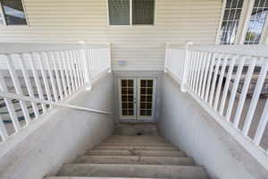 View of stairway, Basement, Separate entrance