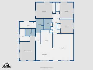 View of home floor plan