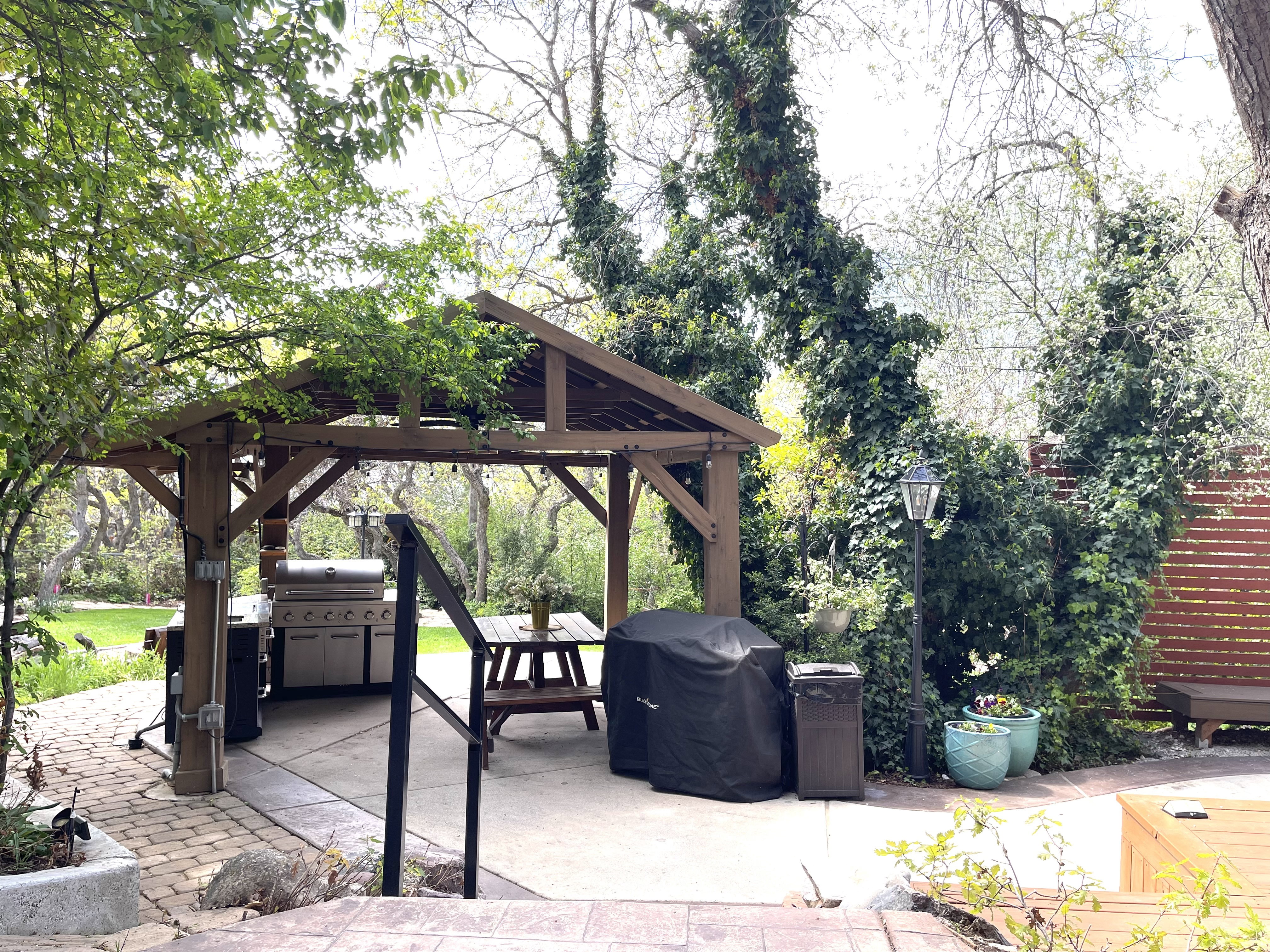 View of patio / terrace with grilling area