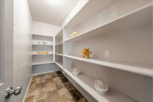 View of storage area