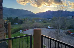 front deck view of Nordic Valley Ski Resort