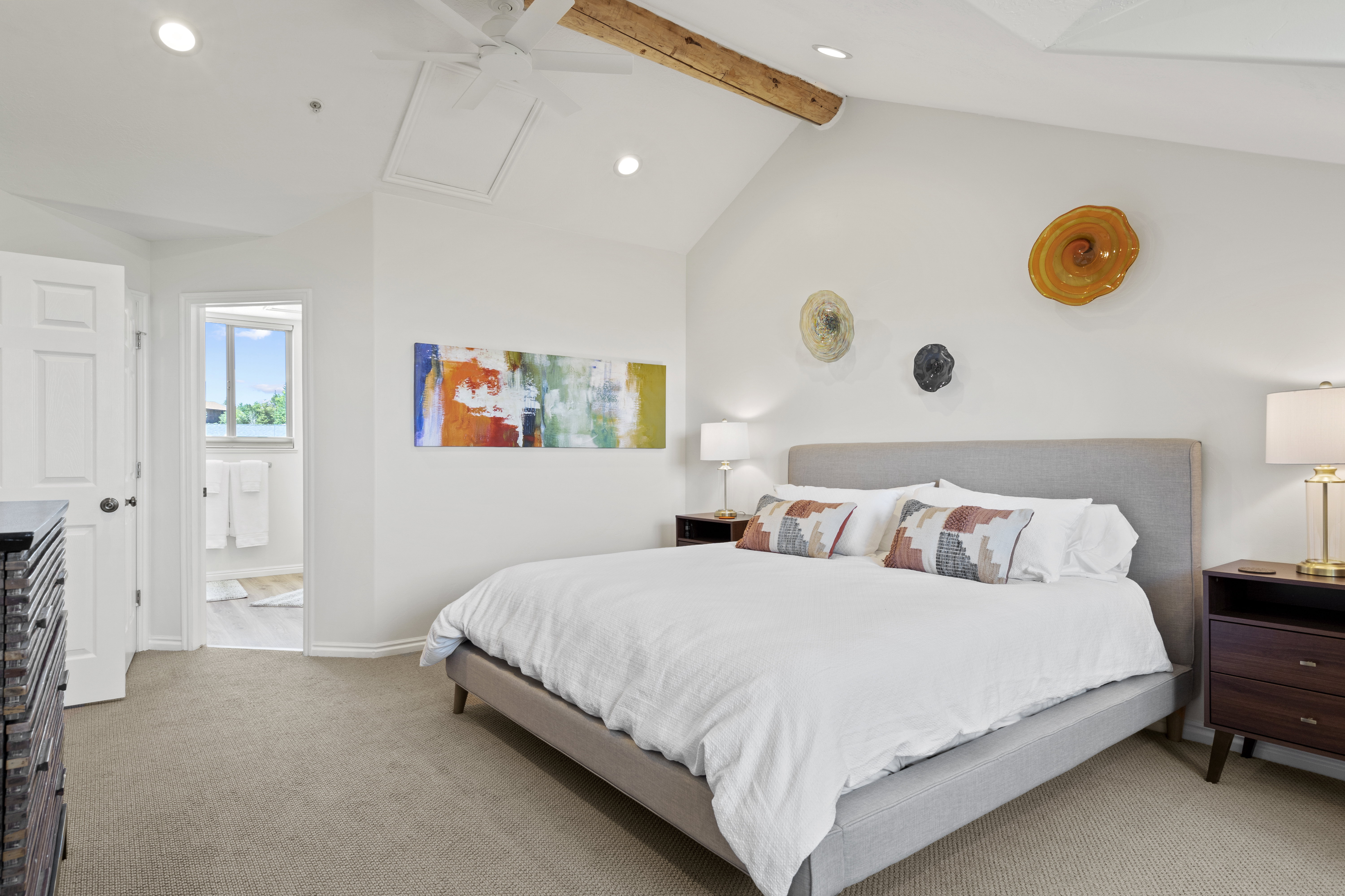Bedroom featuring  ensuite bathroom.