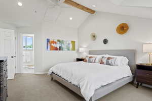 Bedroom featuring  ensuite bathroom.