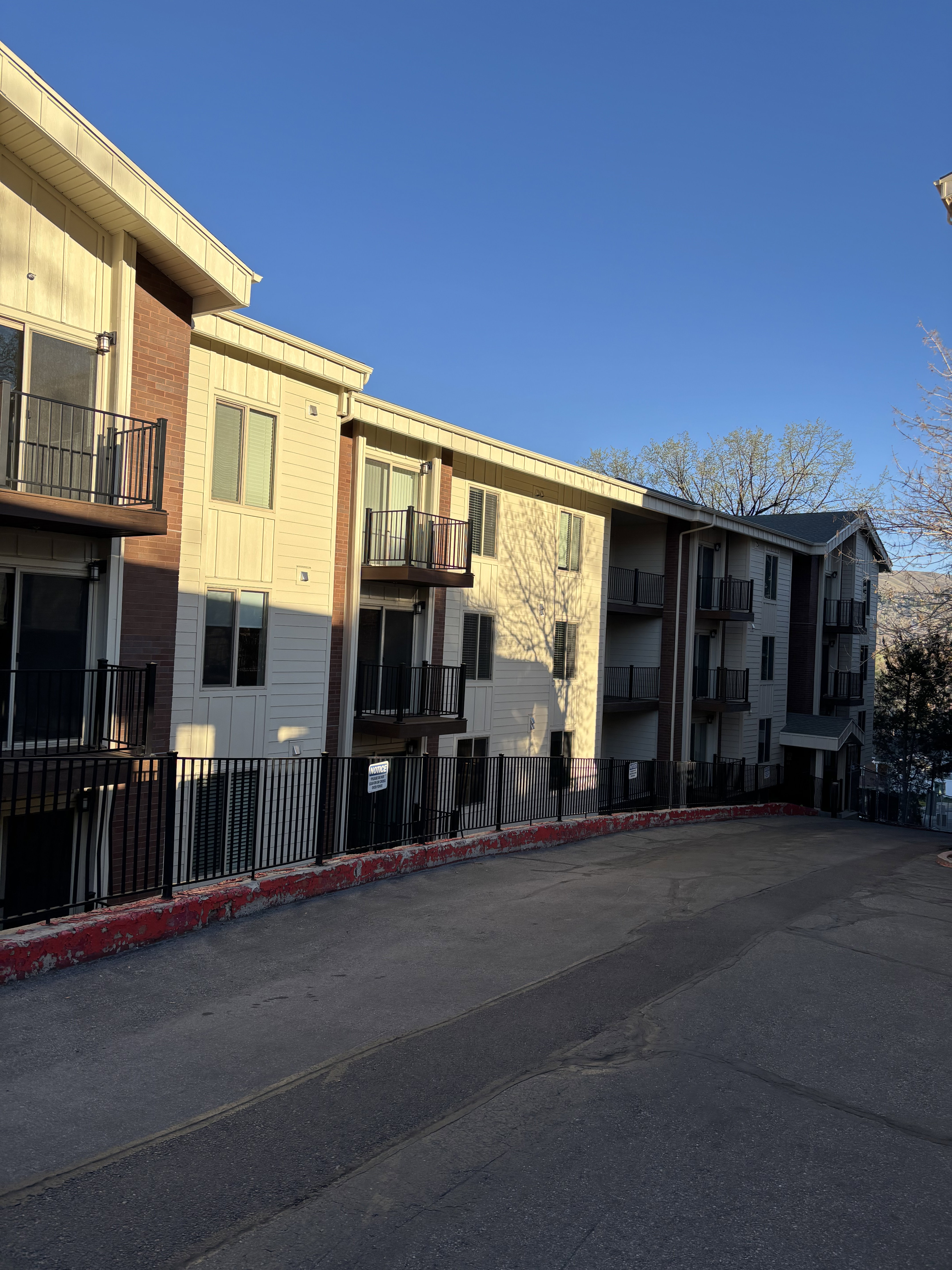 View of apartment building / complex