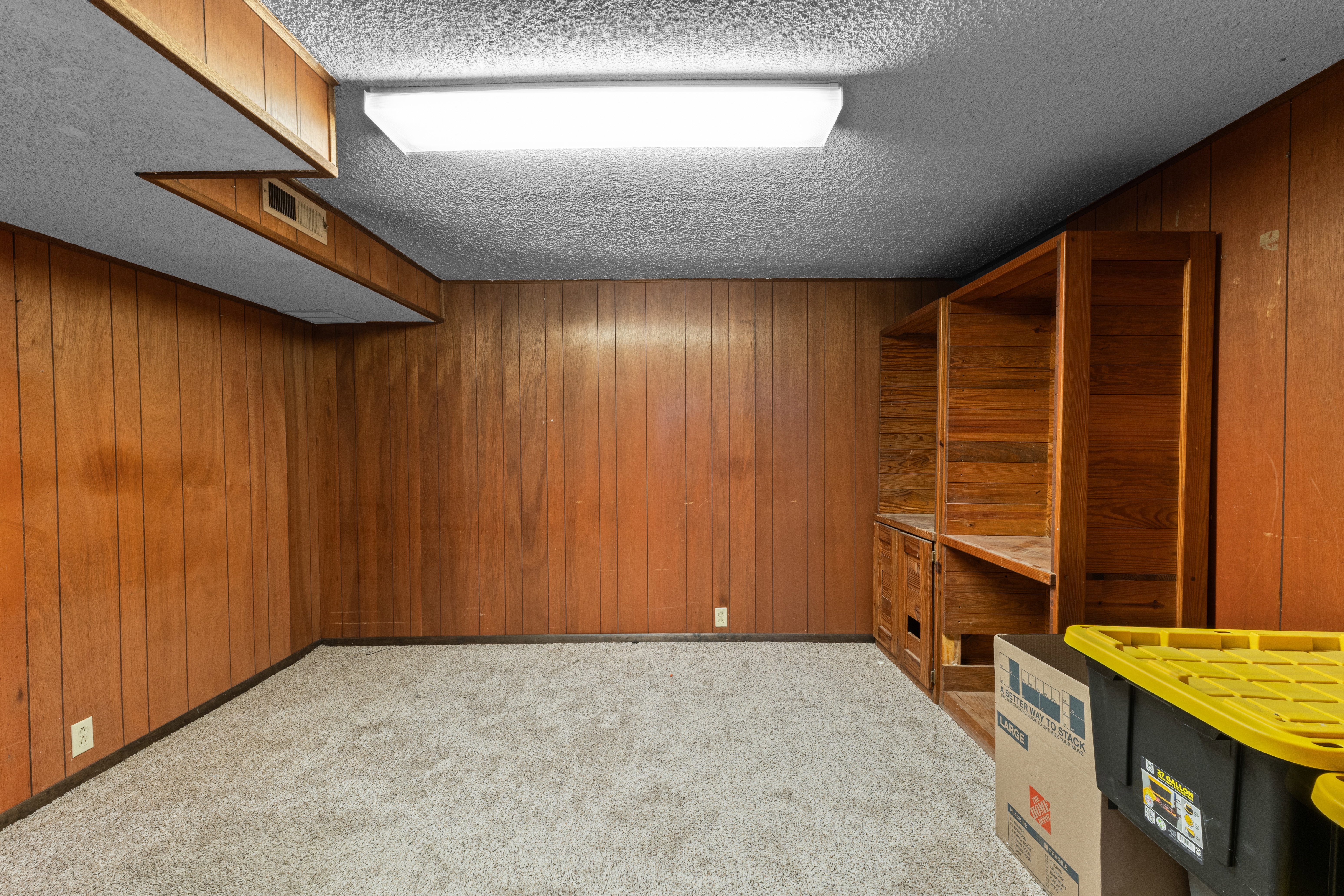 View of storage area