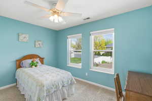 2nd level East bedroom.