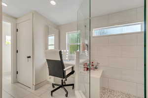 Second Level Primary Bathroom and Laundry