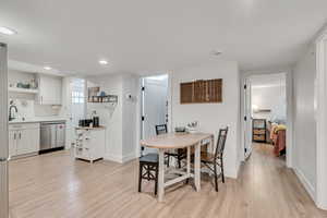 Basement Apartment Kitchen and Dining