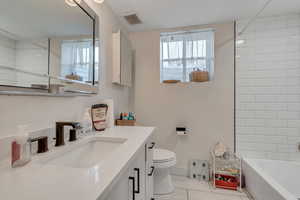 Basement Hallway Full Bathroom 2