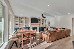 Main Level Living and Dining