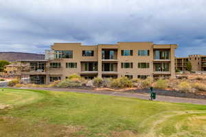 View of property featuring a mountain view