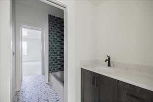 Basement Jack and Jill Bathroom