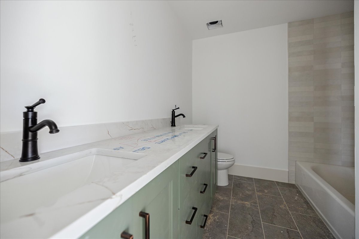 Basement Shared Bathroom