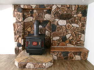 Main floor wood stove