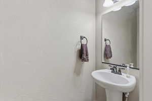 View of half bathroom