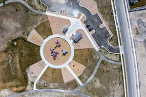 Drone / aerial view of Brandon park