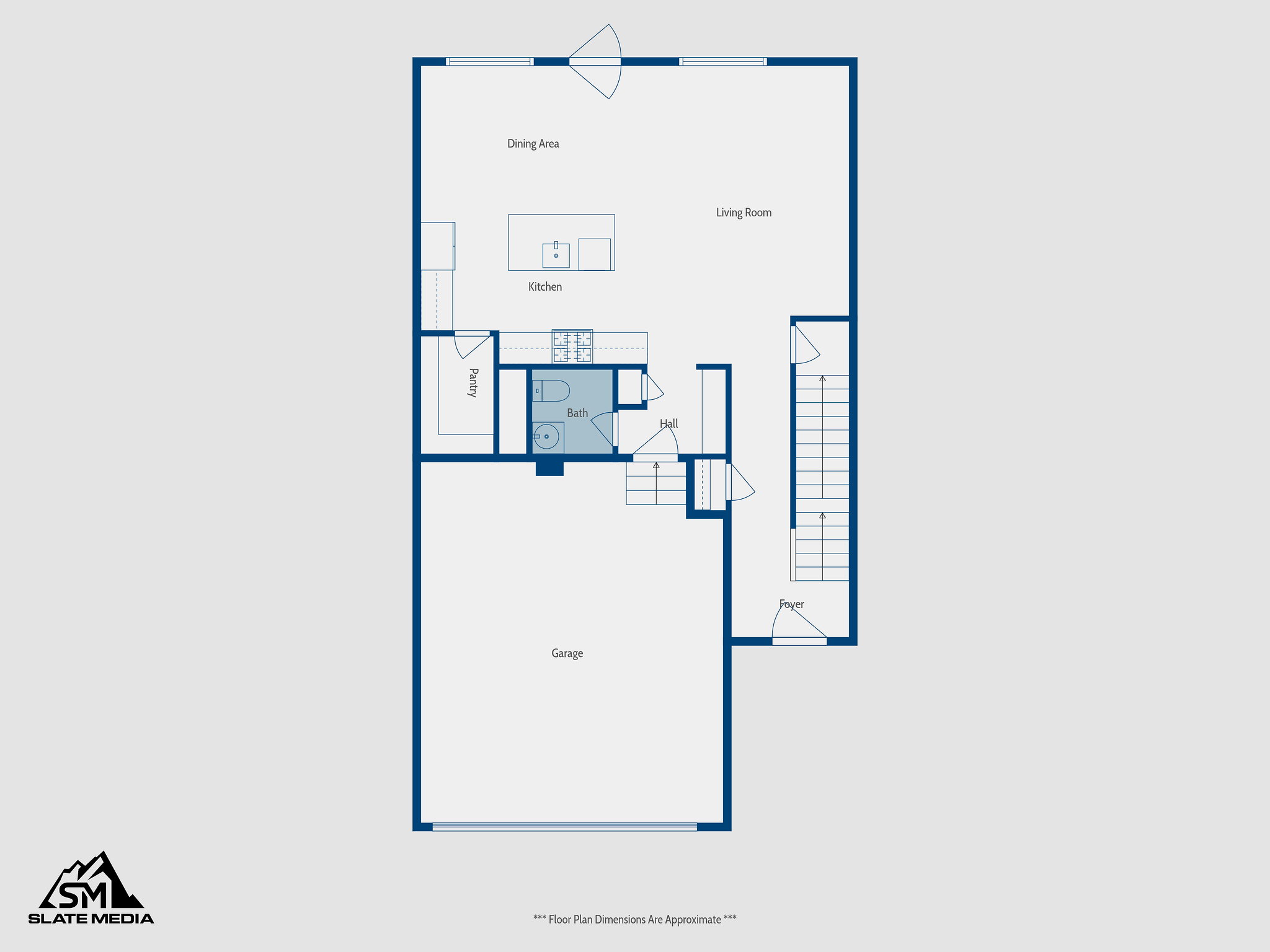 View of room layout