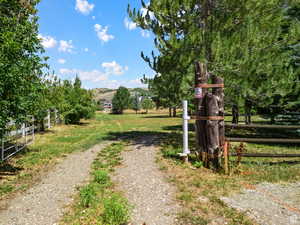 Go through Open Gate to get to the Coldwell Banker sign