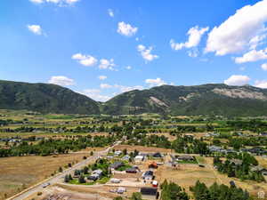 View of Powder Mountain ski resort from property