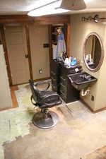 Half bathroom with toilet