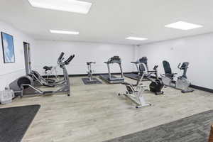 View of gym