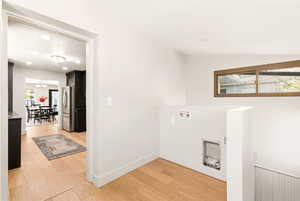 Landry area off of the kitchen