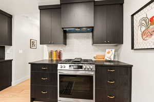 All new custom backsplash