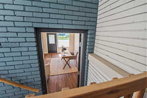 Entrance into the office/3rd bedroom.