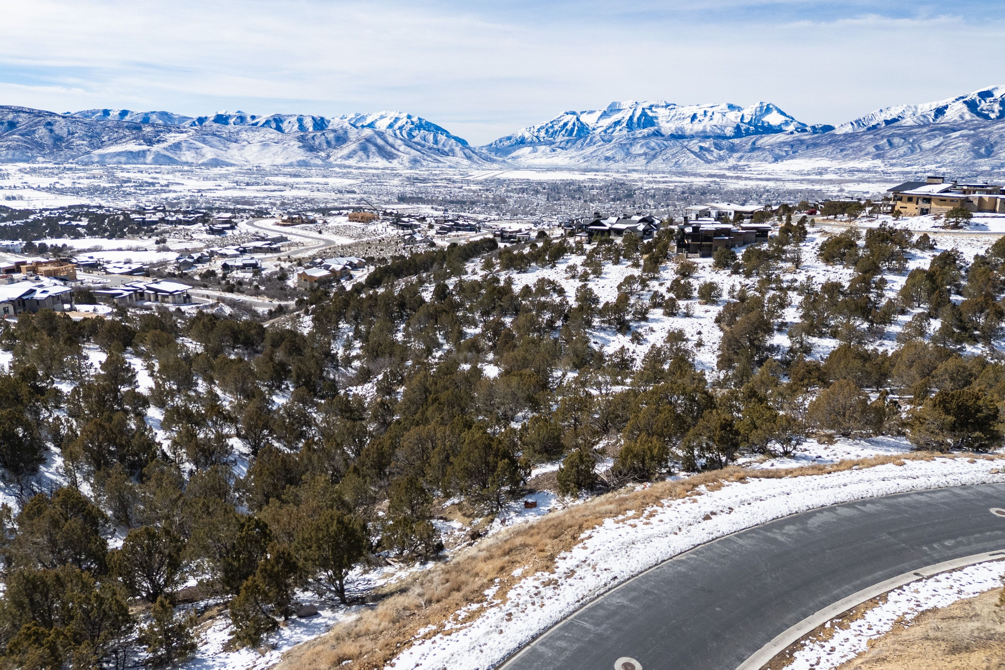View of mountain backdrop