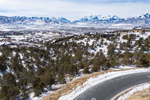View of mountain backdrop
