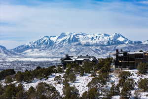 View of mountain backdrop