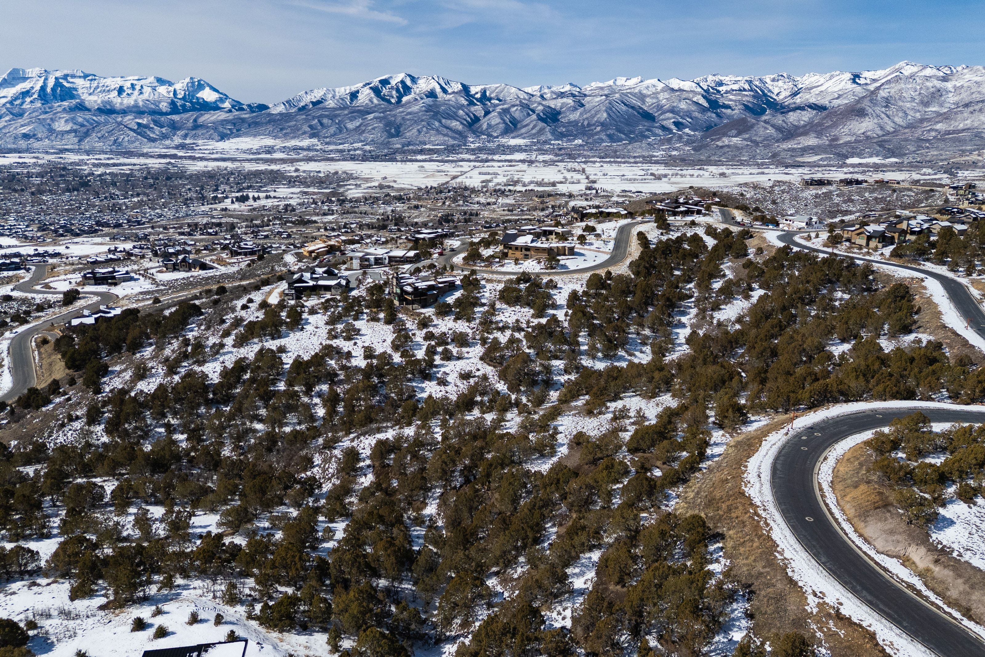 View of mountain backdrop