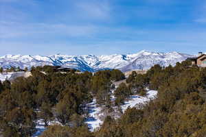 View of mountain backdrop