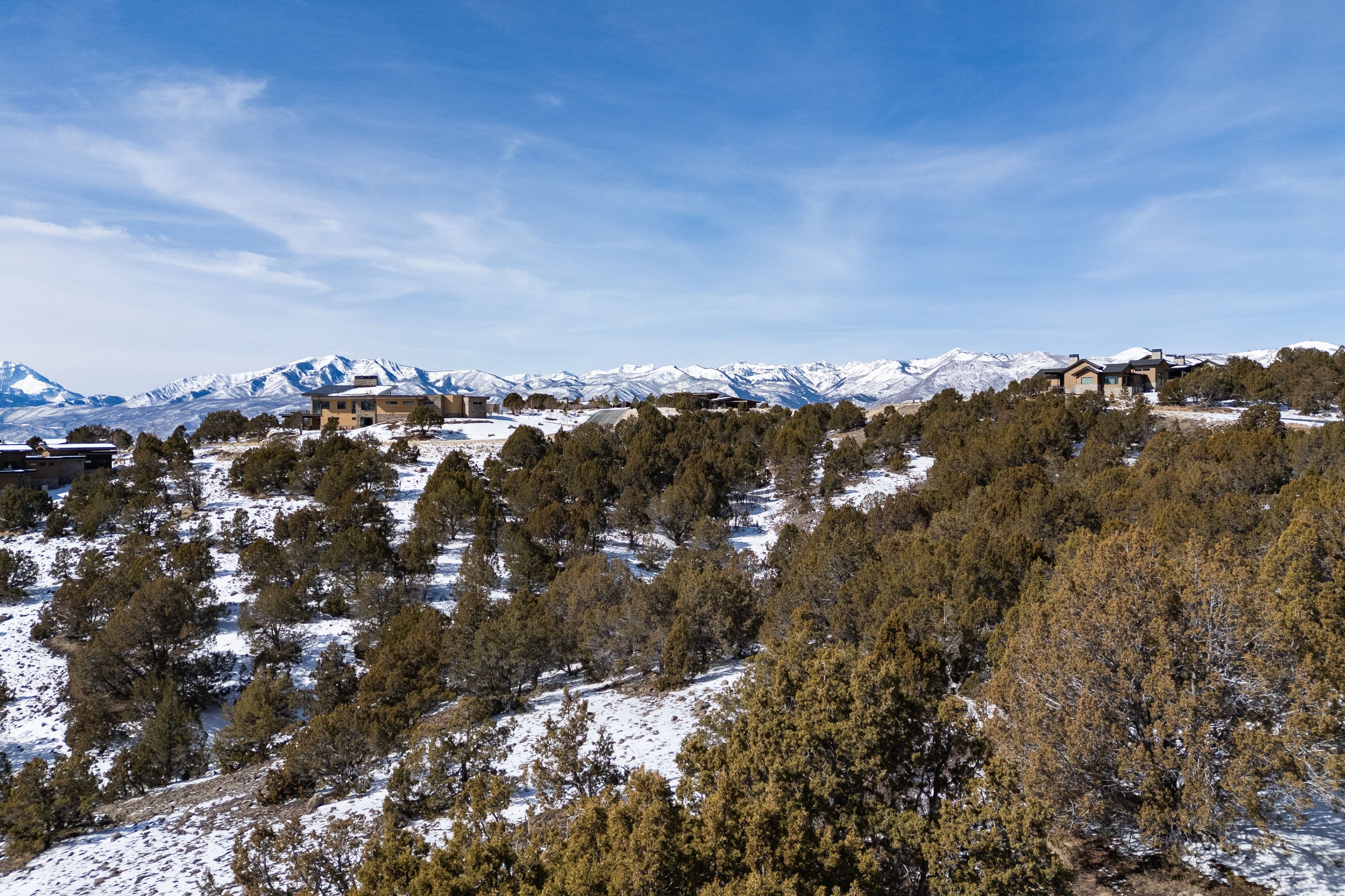 View of mountain backdrop