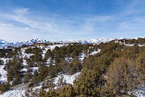 View of mountain backdrop