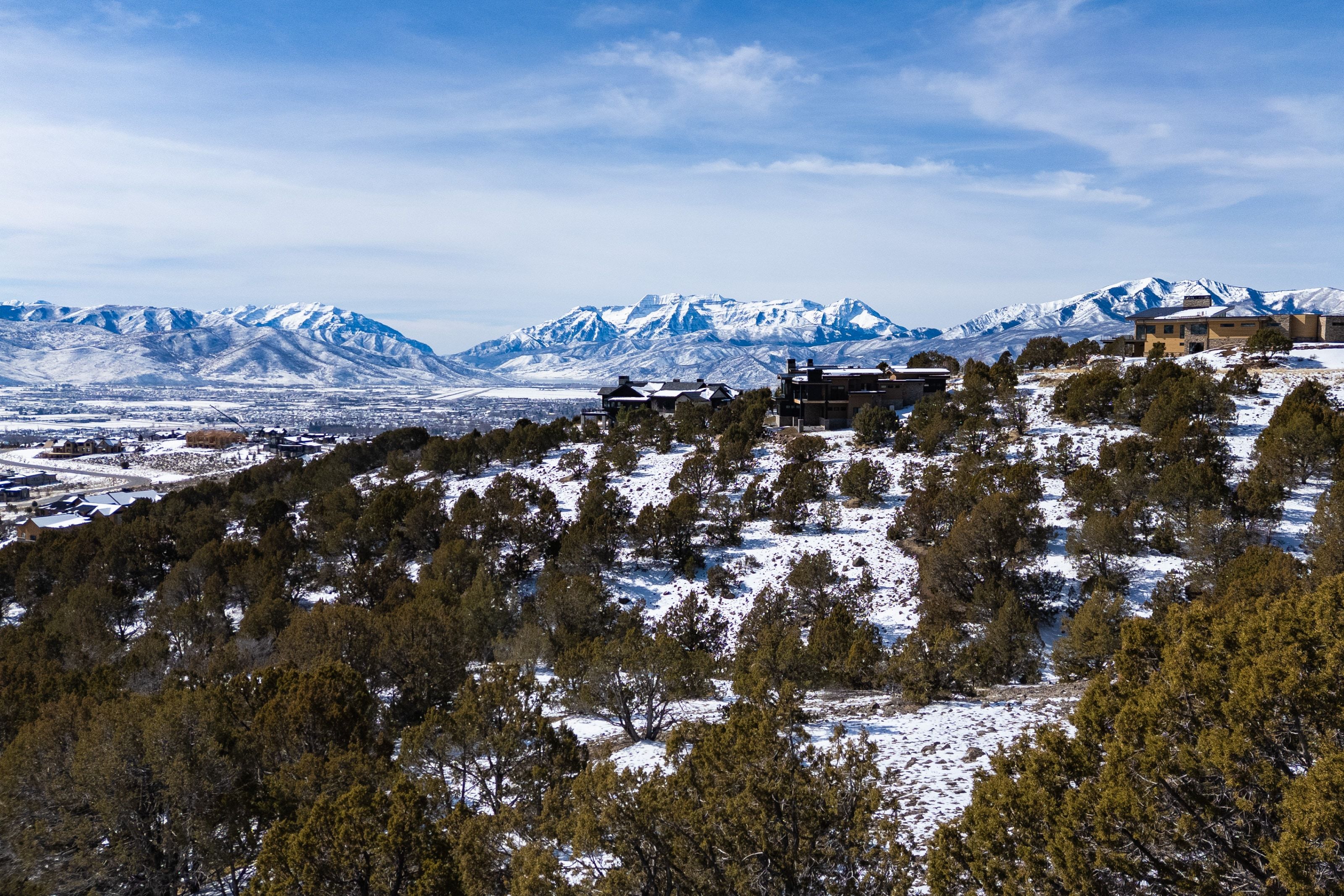 View of mountain backdrop