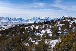 View of mountain backdrop