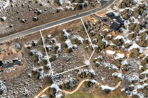 Aerial overview of property's location