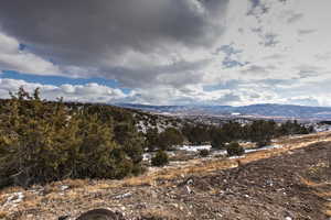 View of mountain background