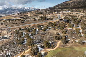 View of mountain backdrop