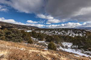 View of mountain background