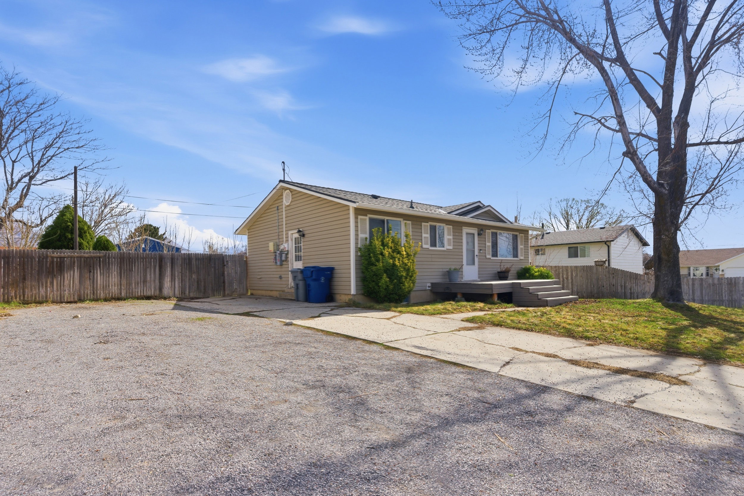 View of bungalow-style home