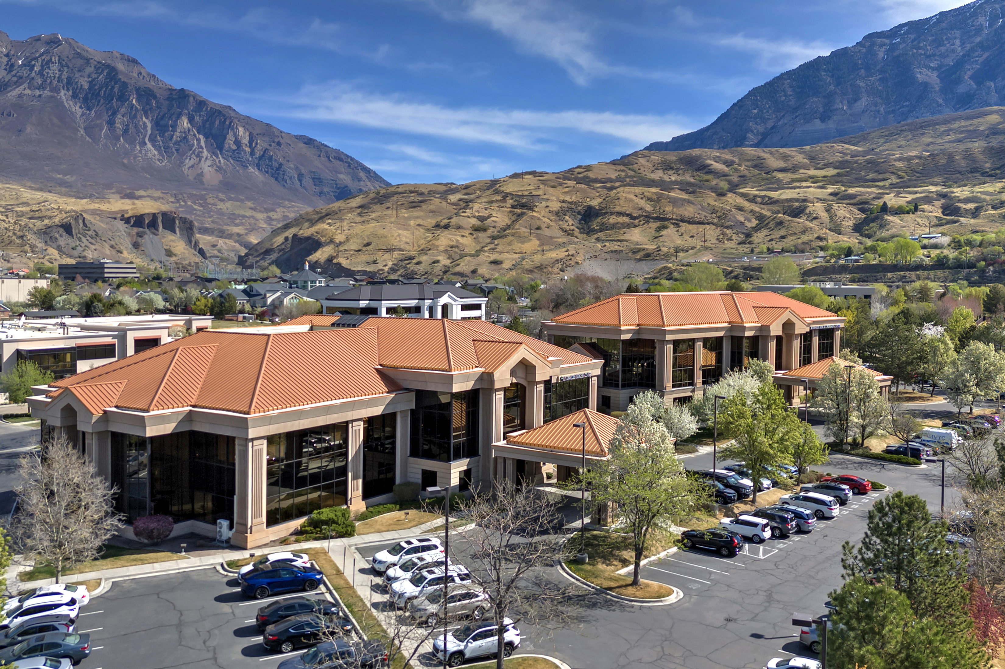 View of mountain backdrop