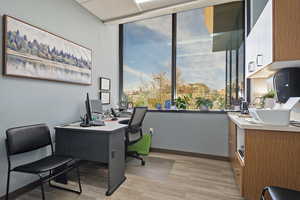 View of office space