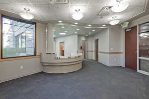 View of reception area