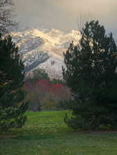 View of mountain backdrop