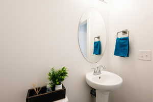 View of bathroom
