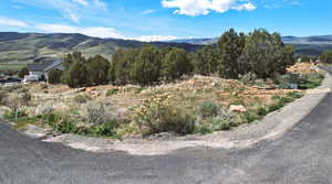 View of mountain backdrop
