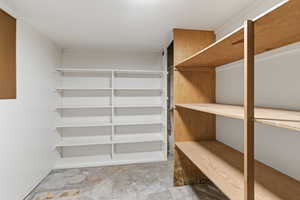 View of storage room