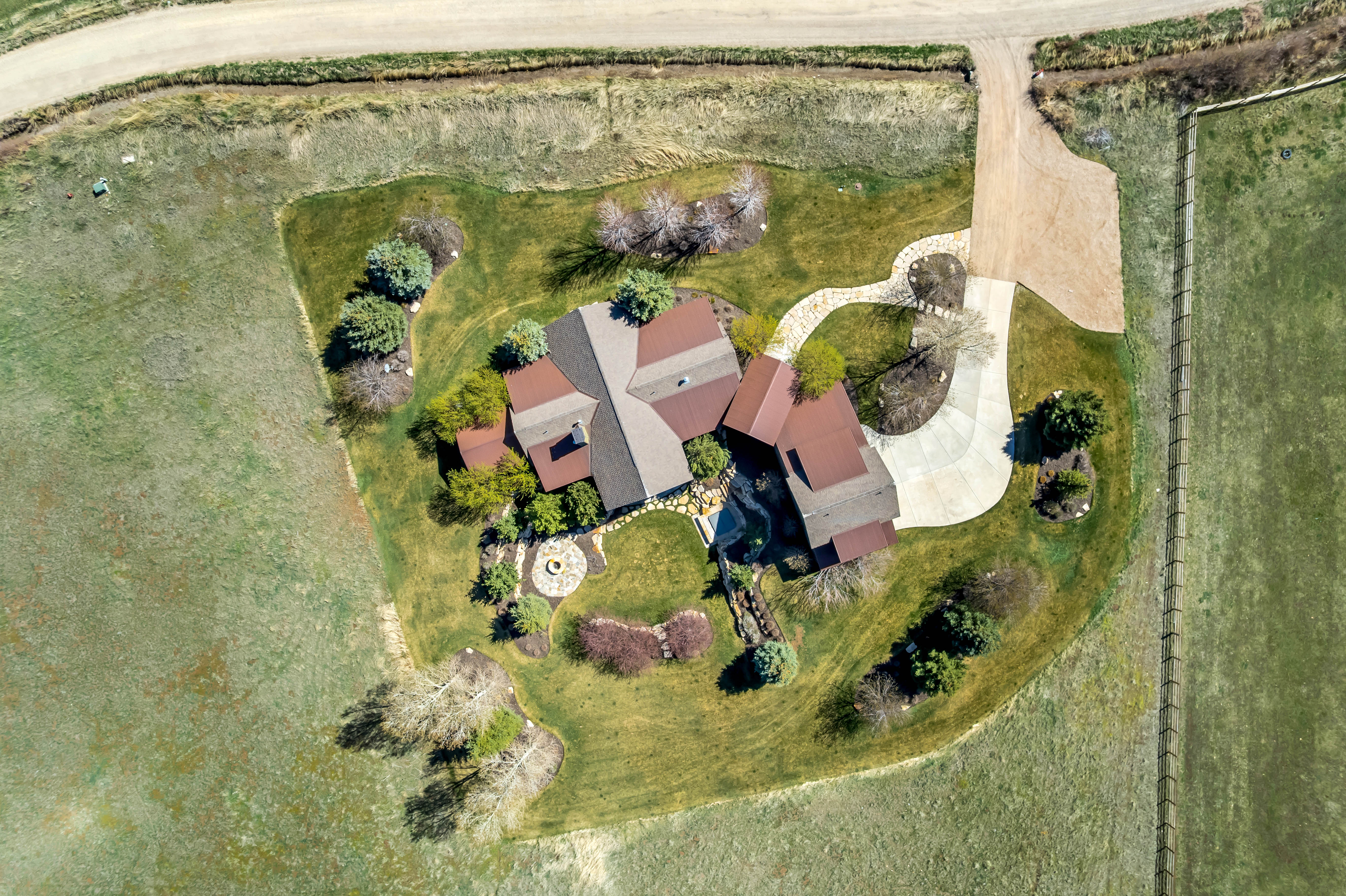 Drone / aerial view